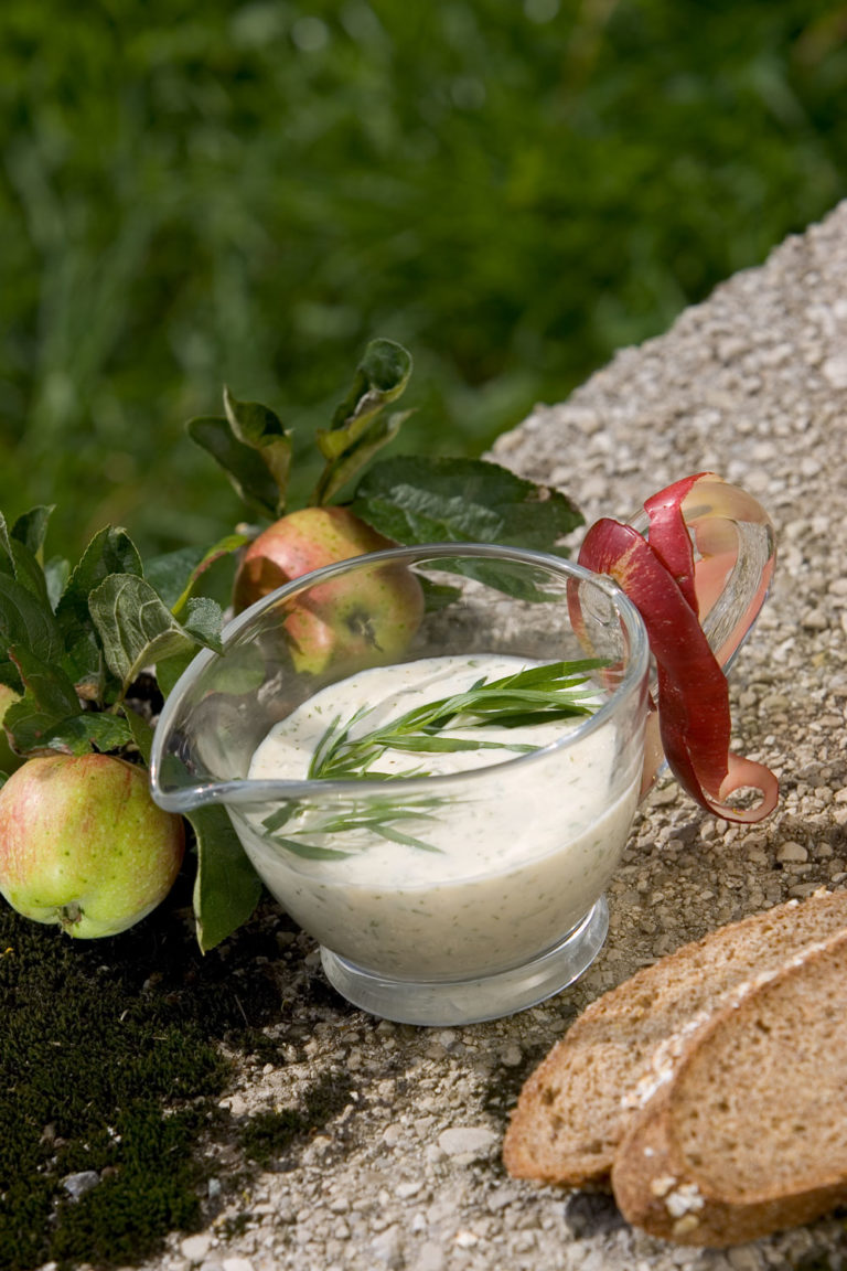 Meerrettich-Apfel-Dip