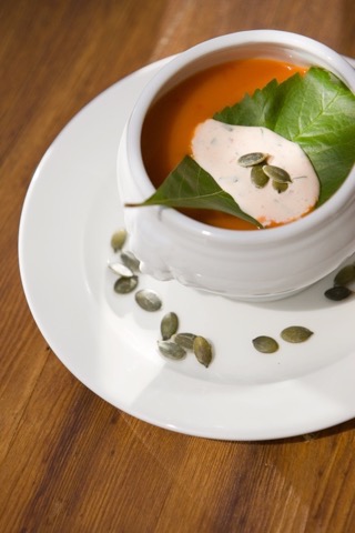 Apfel-Paprika-Suppe